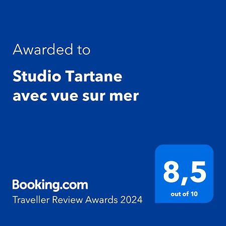 לה טריניטה Studio Tartane Avec Vue Sur Mer מראה חיצוני תמונה