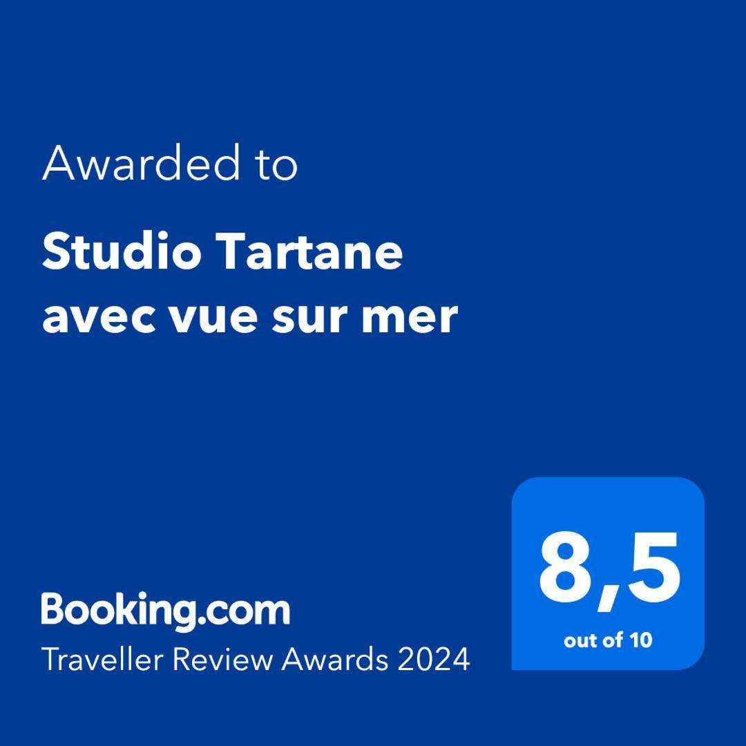 לה טריניטה Studio Tartane Avec Vue Sur Mer מראה חיצוני תמונה